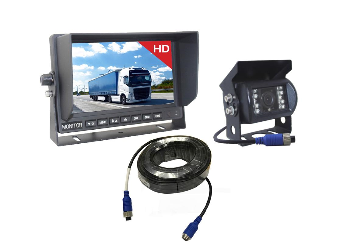 Kamera SetI Kablolu AHD 7 Ekran ve 120 D. Kamera